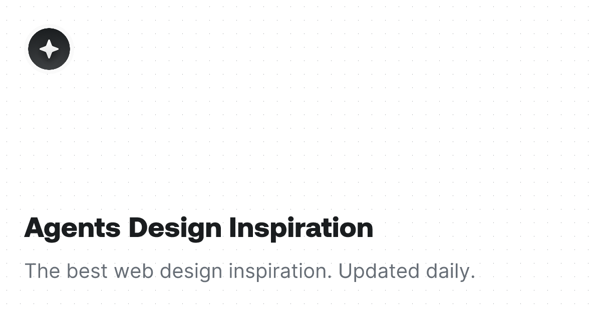 Agents Design Inspiration