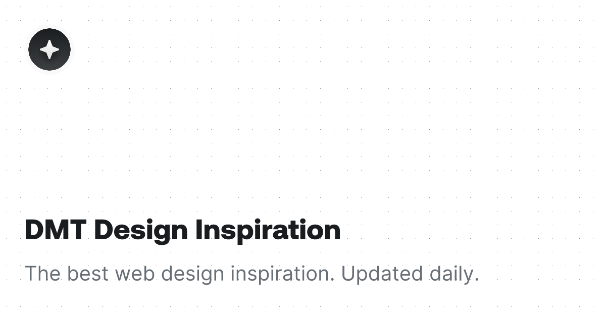 DMT Font Design Inspiration