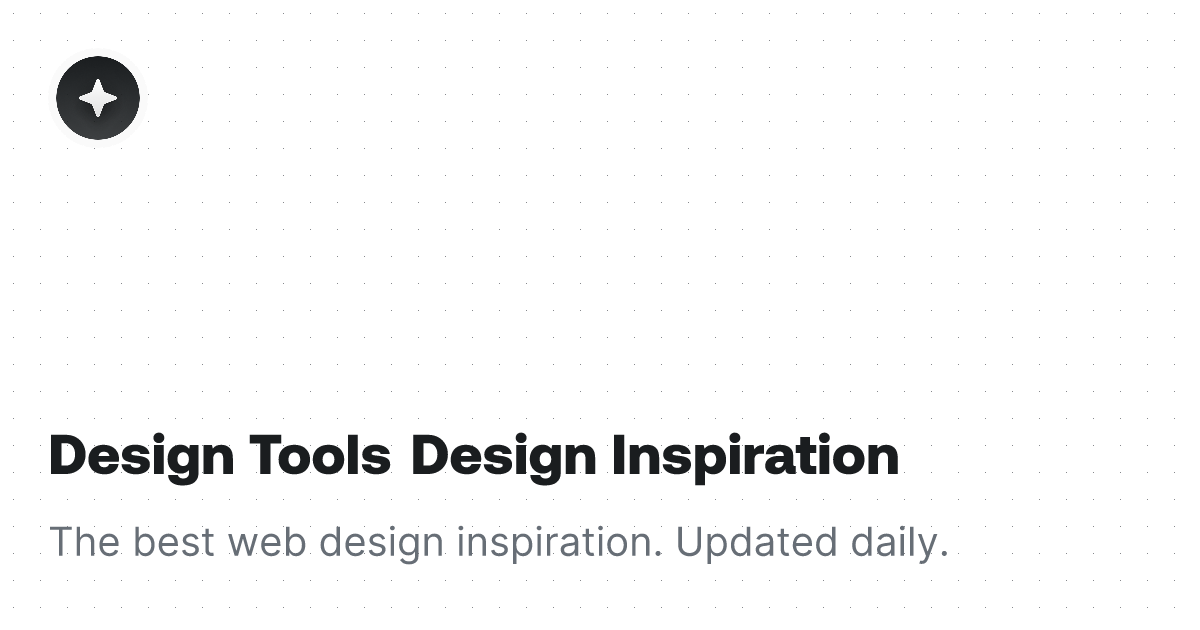Design Tools Design Inspiration