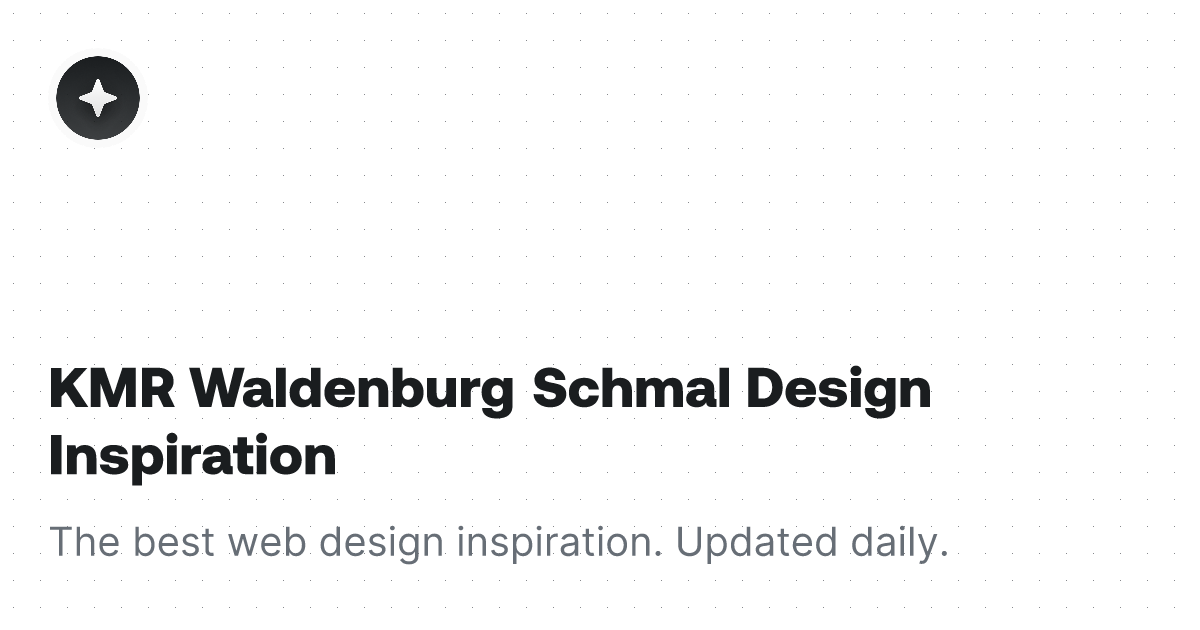 KMR Waldenburg Schmal Font Design Inspiration